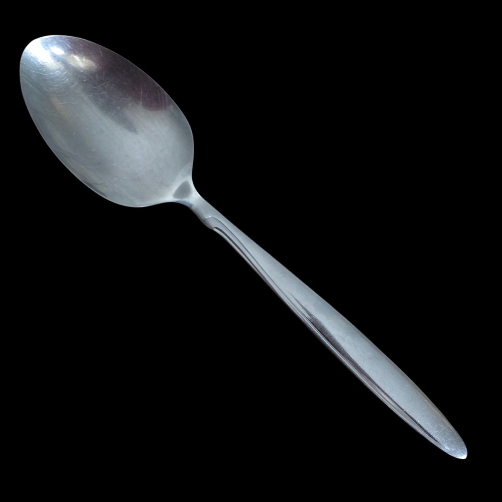 Oneida Oneidacraft Deluxe Stainless‎ Delmar Taper Spoon 6 inch Vintage Flatware